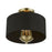 Livex Huntington 3 Light Semi-Flush Mount, Black