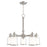 Livex Middlebush 5 Light Dinette Chandelier, Clear/Opal