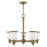 Livex Lighting Middlebush 5 Light Chandelier, Antique Brass