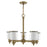 Livex Lighting Middlebush 5 Light Chandelier, Antique Brass