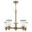 Livex Lighting Middlebush 5 Light Chandelier, Antique Brass