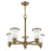 Livex Lighting Middlebush 5 Light Chandelier, Antique Brass