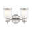 Livex Middlebush Bath Vanity, Clear/Opal