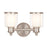 Livex Middlebush Bath Vanity, Clear/Opal