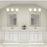 Livex Middlebush Bath Vanity, Clear/Opal