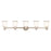 Livex Middlebush Bath Vanity, Clear/Opal