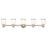 Livex Middlebush Bath Vanity, Clear/Opal