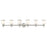 Livex Middlebush Bath Vanity, Clear/Opal