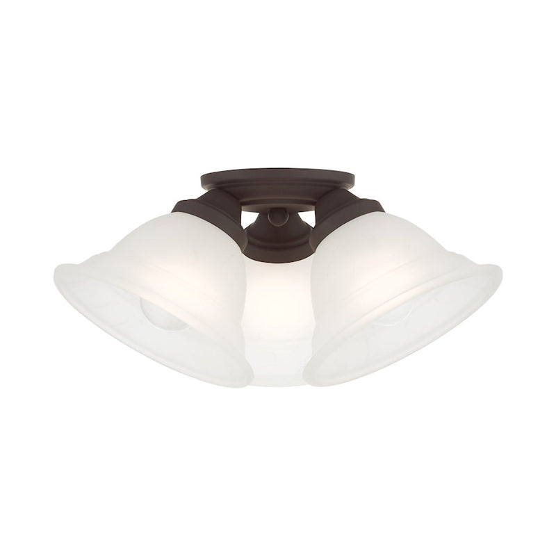 Livex Wynnewood 3 Light Flush Mount