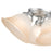 Livex Wynnewood 3 Light Flush Mount, Painted Satin Nickel
