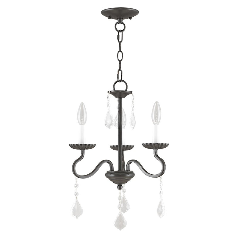 Livex Callisto 3 Light Mini Chandelier