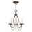 Livex Alessia 3 Light Mini Chandelier