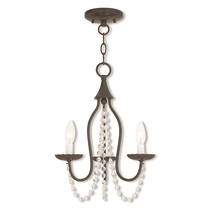 Livex Alessia 3 Light Mini Chandelier