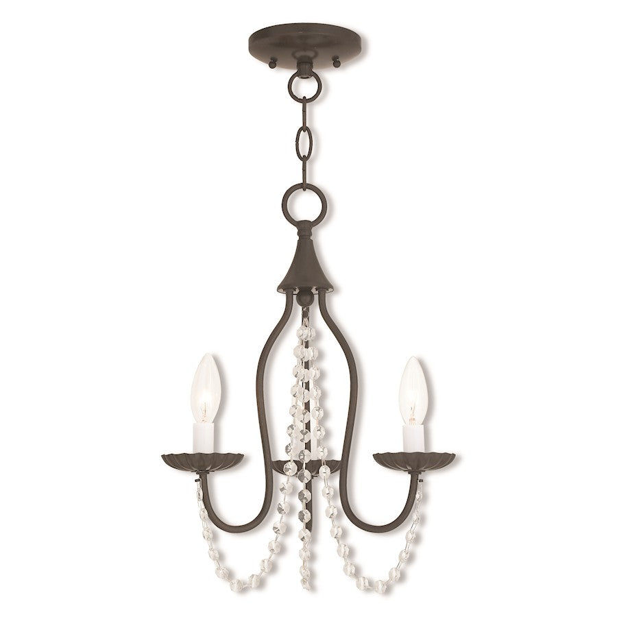 Livex Alessia 3 Light Mini Chandelier