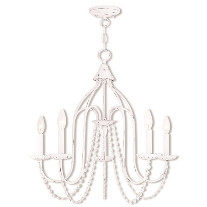 Livex Alessia 5 Light Chandelier