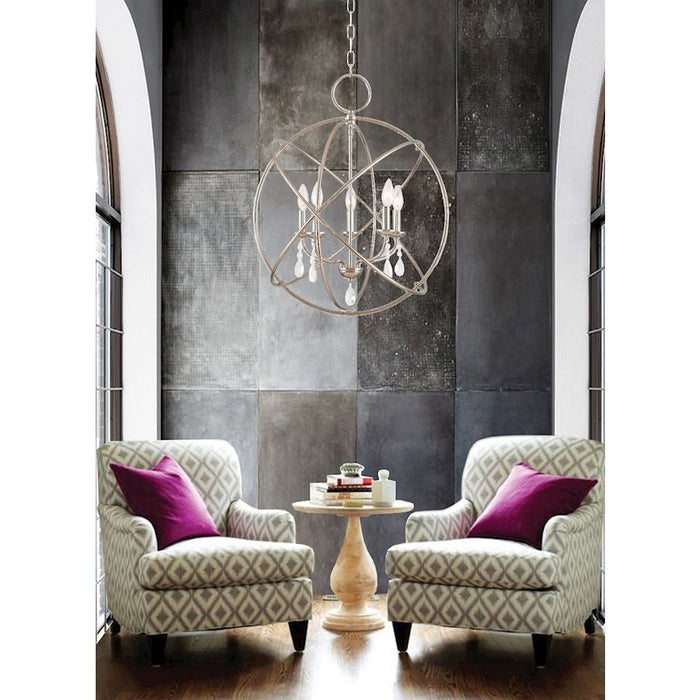 Livex Aria 5 Light Chandelier