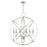 Livex Aria 6 Light Globe Pendant Chandelier