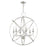 Livex Aria 6 Light Globe Pendant Chandelier