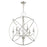 Livex Aria 6 Light Globe Pendant Chandelier