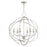 Livex Aria 6 Light Globe Pendant Chandelier