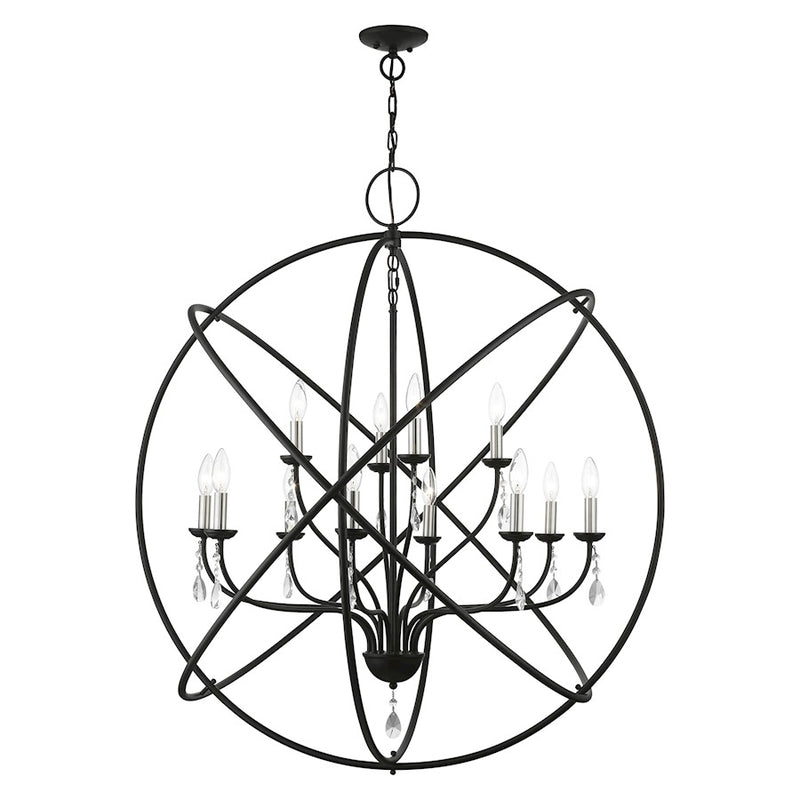 Livex Aria 12 Light Grande Foyer Chandelier