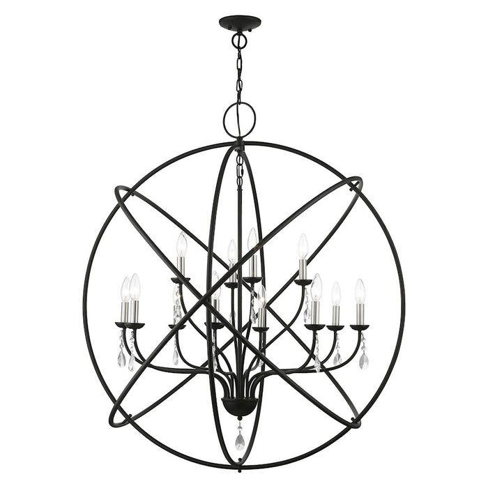 Livex Aria 12 Light Grande Foyer Chandelier