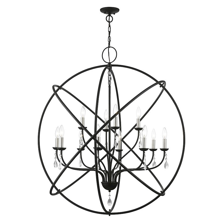 Livex Aria 12 Light Grande Foyer Chandelier