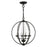 Livex Arabella 4 Light Globe Chandelier/Semi-Flush Mount