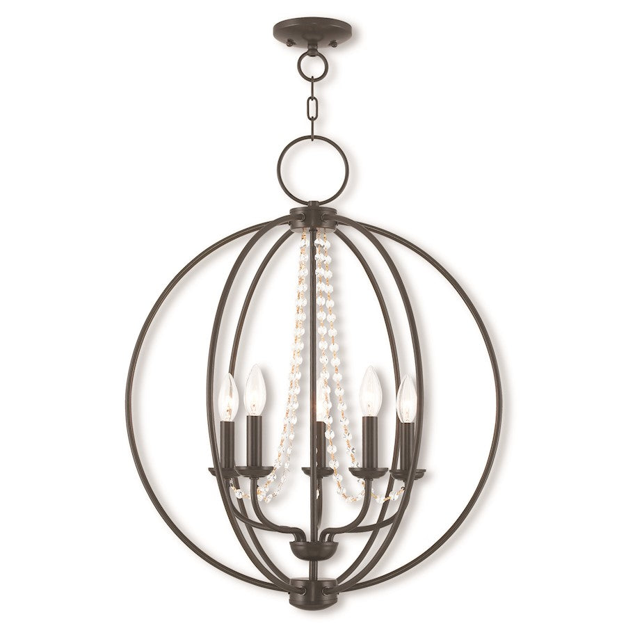 Livex Arabella 5 Light Chandelier