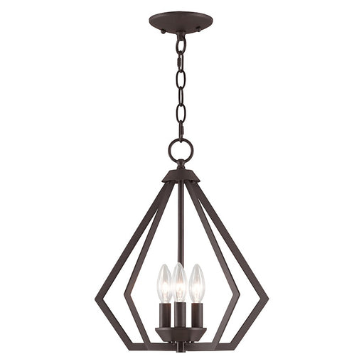 Livex Prism Convertible Mini Chandelier/Ceiling Mount