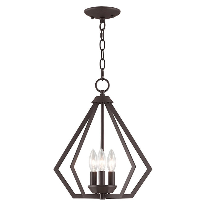 Livex Prism Convertible Mini Chandelier/Ceiling Mount