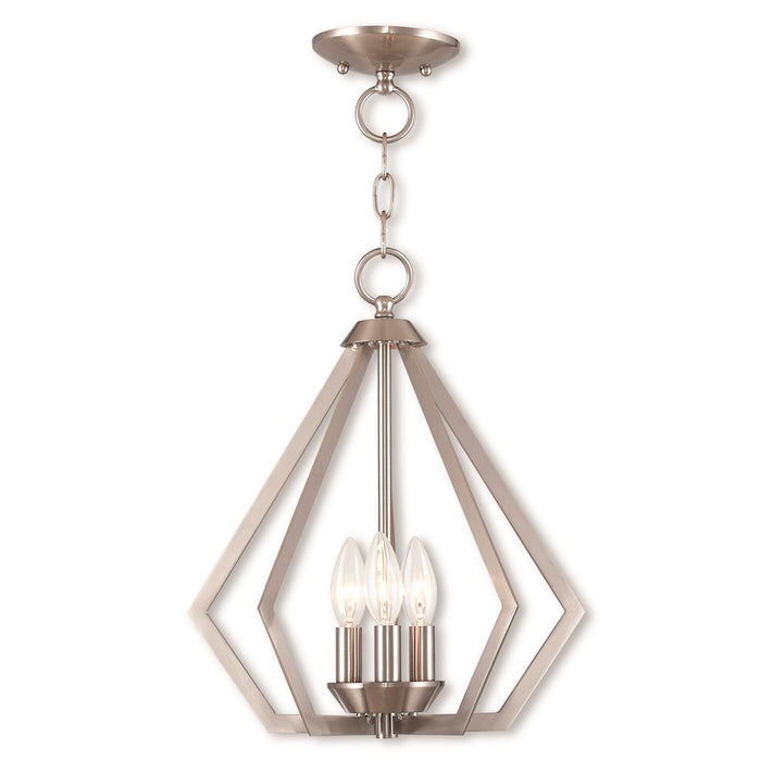 Livex Prism Convertible Mini Chandelier/Ceiling Mount