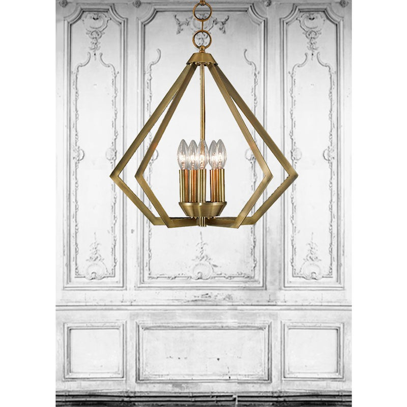 Livex Prism 5 Light Chandelier