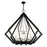 Livex Prism 15 Light Foyer Chandelier, Black