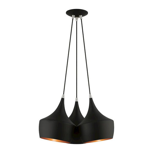 Livex Waldorf 3 Light Cluster Pendant