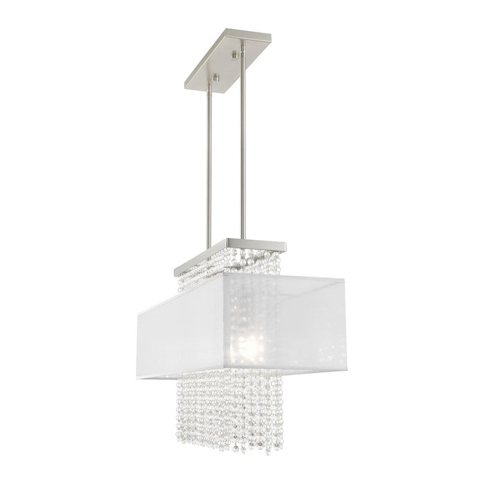 Livex Lighting Bella Vista 3 Light Linear Chandelier