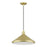 Livex Geneva 1Lt Pendant, Gold/Brass/Gold Aluminum/White