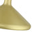 Livex Geneva 1Lt Pendant, Gold/Brass/Gold Aluminum/White