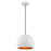 Livex Lighting Metal Shade Smooth Curve 1 Light Mini Pendant