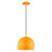 Livex Lighting Metal Shade Smooth Curve 1 Light Mini Pendant