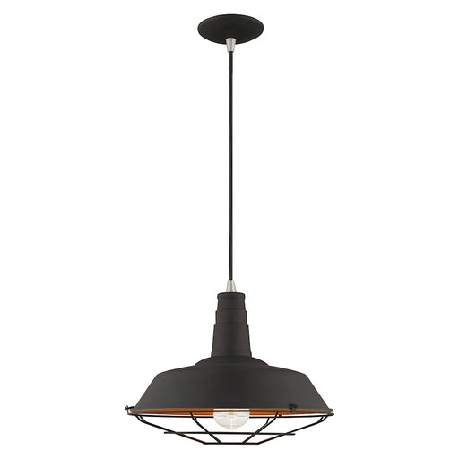 Livex Lighting Urban Metal Shade 1 Light Mini Pendant