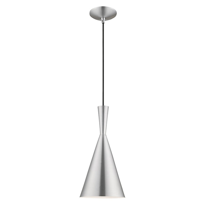 Livex Lighting Mid-Century Metal Shade 1 Light Mini Pendant