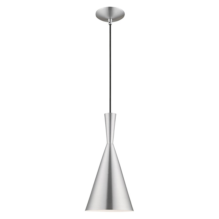 Livex Lighting Mid-Century Metal Shade 1 Light Mini Pendant