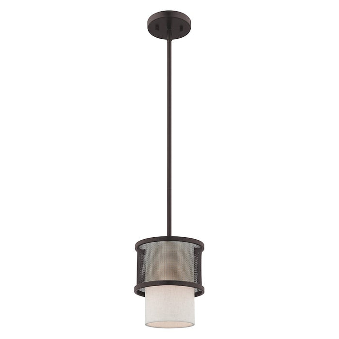 Livex Lighting Braddock 1 Light Mini Pendant