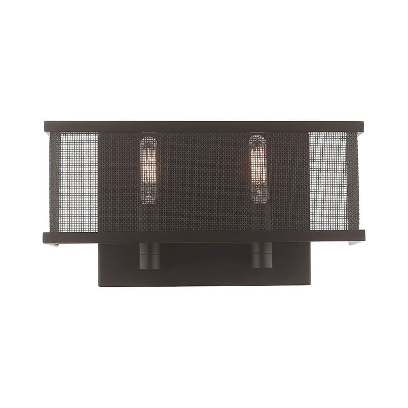 Livex Lighting Braddock 2 Light ADA Wall Sconce