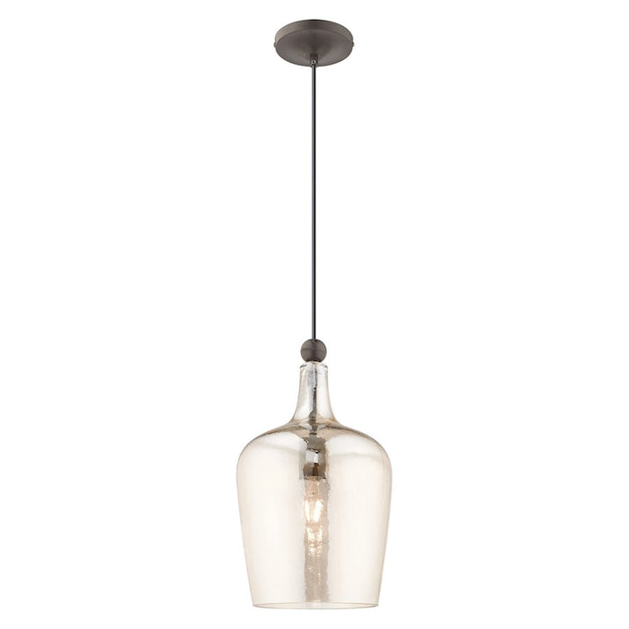 Livex Lighting Art Glass 1 Light Carafe Mini Pendant