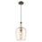 Livex Lighting Art Glass 1 Light Carafe Mini Pendant