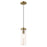 Livex Lighting Art Glass 1 Light Mini Pendant