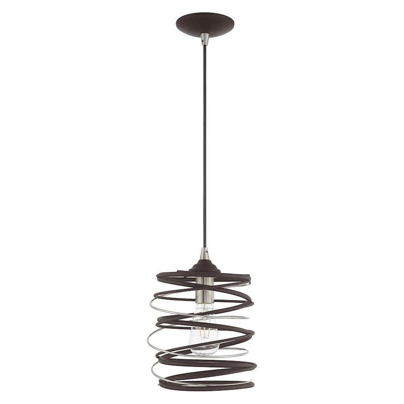 Livex Lighting Geometric Shade Mini Pendant
