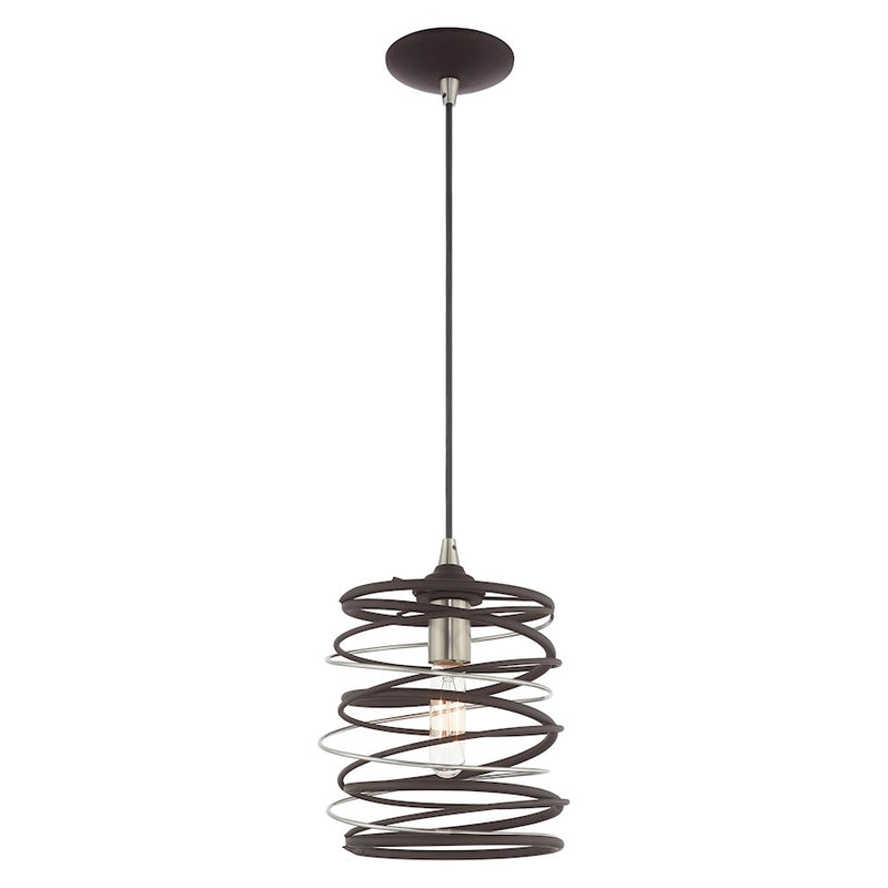 Livex Lighting Geometric Shade Mini Pendant